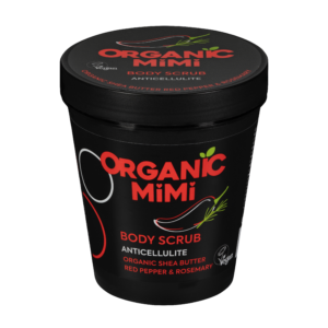 Organic MiMi Exfoliante Corporal Anticelulitico Pimienta Roja y Romero