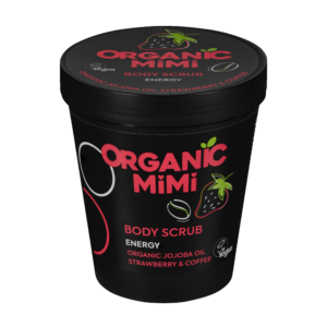 Organic MiMi Exfoliante Corporal Energy Fresa y Cafe