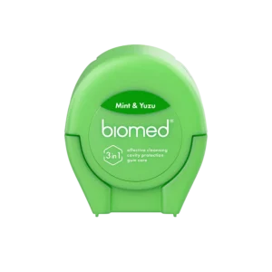 Hilo dental BIOMED con sabor a menta y yuzu