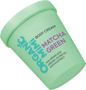 Organic MiMi Crema Corporal Matcha Green Matcha y Jojoba